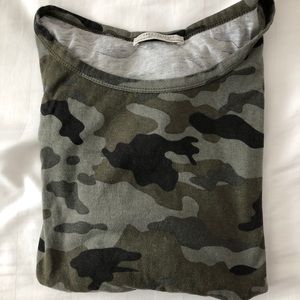 Zara Army Camo T-shirt